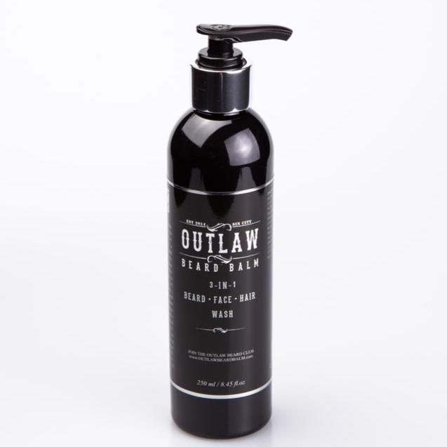 3-IN-1 BEARD • FACE • HAIR WASH