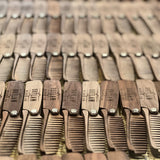 OUTLAW WOOD FOLDING BEARD COMB